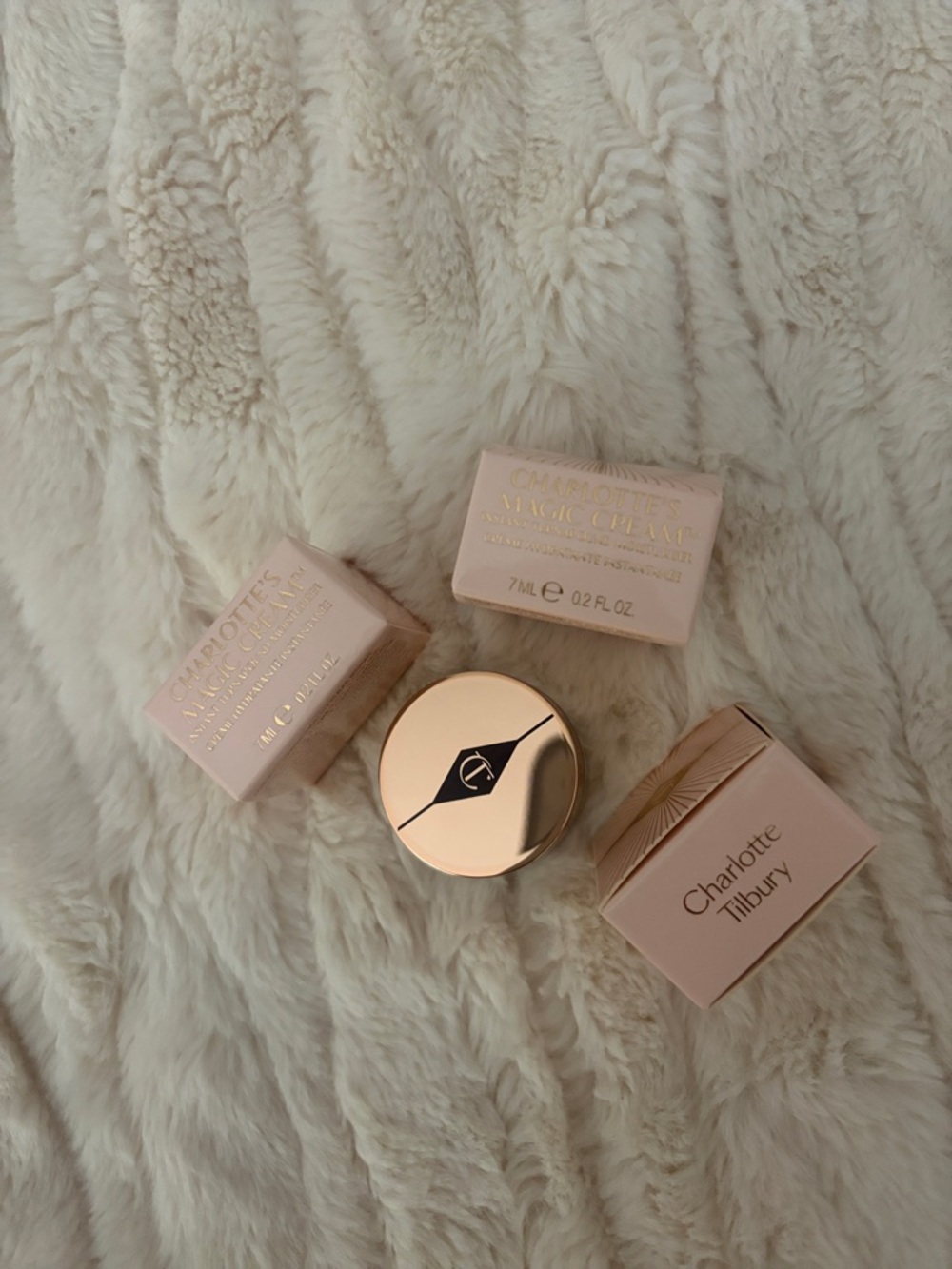 3Pack | New In Box | Charlotte Tilbury | MAGIC CREAM | 0.2 fl oz | 7 mlx 3